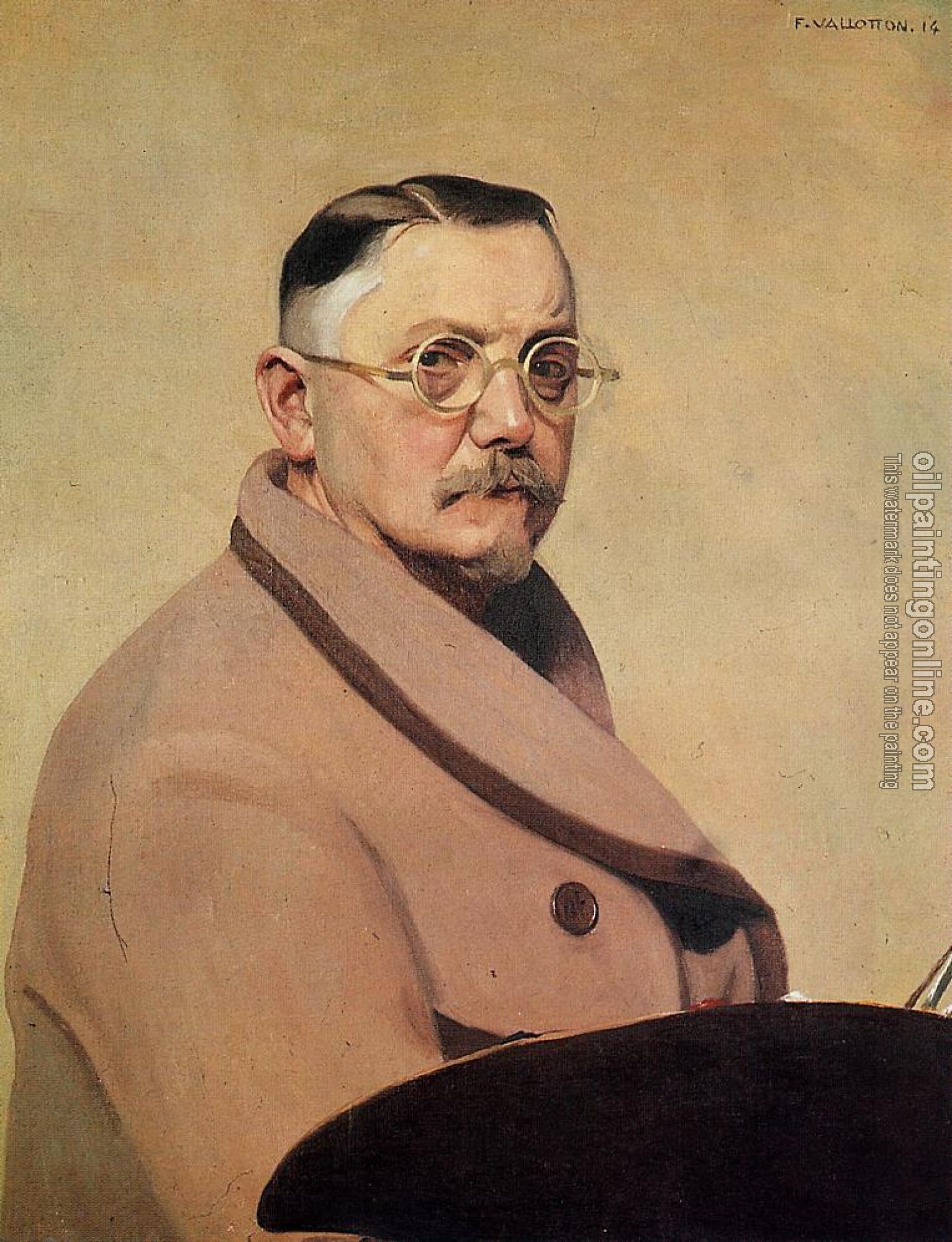 Felix Vallotton - Self Portrait